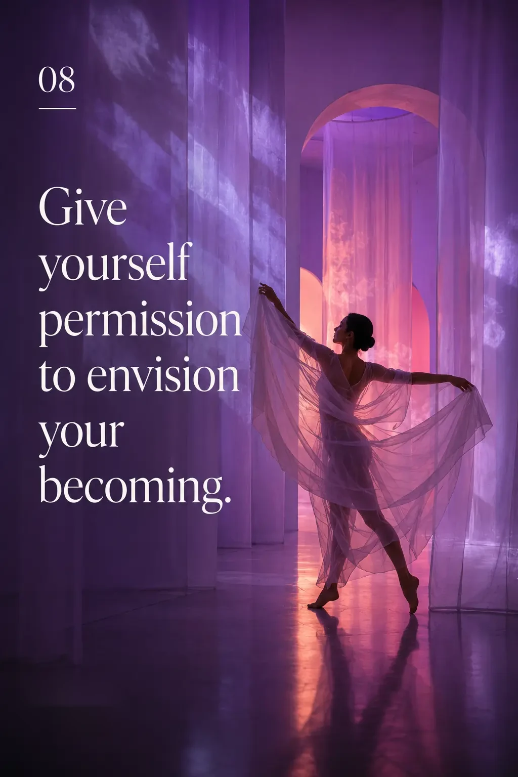 Becoming — Give yourself permission to envision your becoming.
